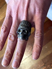Fourspeed Metalwerks Pewter War Cry Ring Size 11