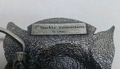 RARE 1976 KSHE-95 ST. LOUIS REAL ROCK RADIO Original Belt Buckle « SWEETMEAT »