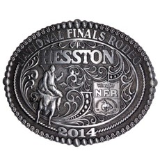 National Finals Rodeo Hesston 2014 Montana Silversmiths Adult Buckle Limited