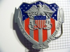US NAVY Corps Logo Belt Buckle Anytime Baby