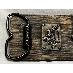 Vintage 1981 The Buckle Connection P-51 Mustang Airplane Belt Buckle Brass Tone