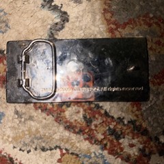 Vtg 2003 Nintendo Belt Buckle Men&rsquo;s Black/Red/Silver