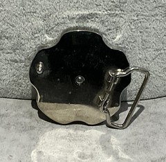 .44 Magnum Revolver Cylinder 3rd Rail Belt Buckle 3D Bullet