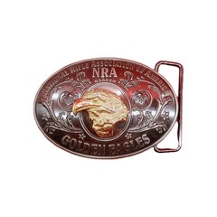 Beautiful Vivid NRA Golden Eagles Limited Edition Belt Buckle Mint