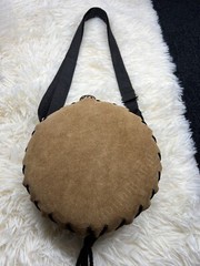 Native Leather Water Cantina Brown Buckle Adjustable Woof & Chief