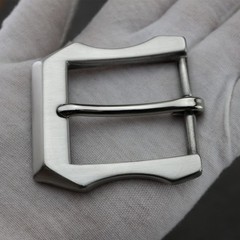 Stainless Steel Single Prong Replacement Belt Buckle Fit 1.5 Inch Wide Belt Chic