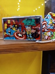 Marvel Heroes Graphic Belt Buckle Multi-Color