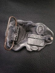 Tanside Elephant Head Belt Buckle TAN-567 Dragon Designs