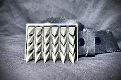 Handmade Claw Belt Buckle Rock Biker Industrial Metal Darren McNeese