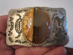 AGATE GEMSTONE BELT BUCKLE – GW-15