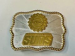 NAZ Northern Arizona Suns Basketball Team NBA G League Belt Buckle