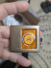 Lee N.Y. Zodiac Capricorn Gold Tone Sparkle Belt Buckle 11-29