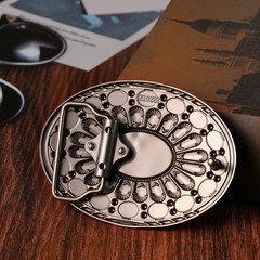 Men&rsquo;s Women&rsquo;s Vintage Cow Skull Turquoise Belt Buckle Western Cowboy Accessories