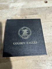 NRA Golden Eagles Belt Buckle Limited Edition National Rifle Association USA