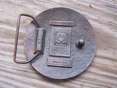 1873-1973 CANADA 25 CENTS Belt Buckle Canadian Quarter JIMM WATSON 1977