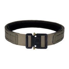 TXZWJZ Metal Dual Adjustable Tactical Belt 1inch(25mm), Black