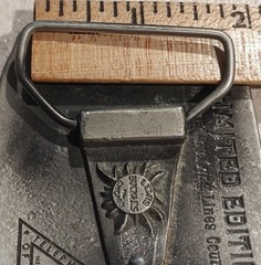 Vintage Lewis of Chicago Telephone Industry Belt Buckle 100 Years 1876-1976 USA