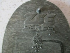 VINTAGE, BELT BUCKLE, COWBOYS & LONG HORN STEER, ADM, ZEE SERIES, MADE IN USA