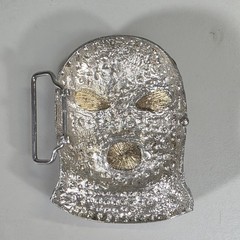Goon Hip Hop Style Rhinestones Metal Fashion Gold Men&rsquo;s Belt Buckle
