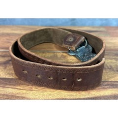 The Great American Buckle ~ Corvette ~ Buckle & leather Belt