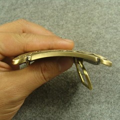 Heavy duty Brass “ Floral ” Belt Buckles For 1.5&Prime; Plate Pin western Buckle Z168