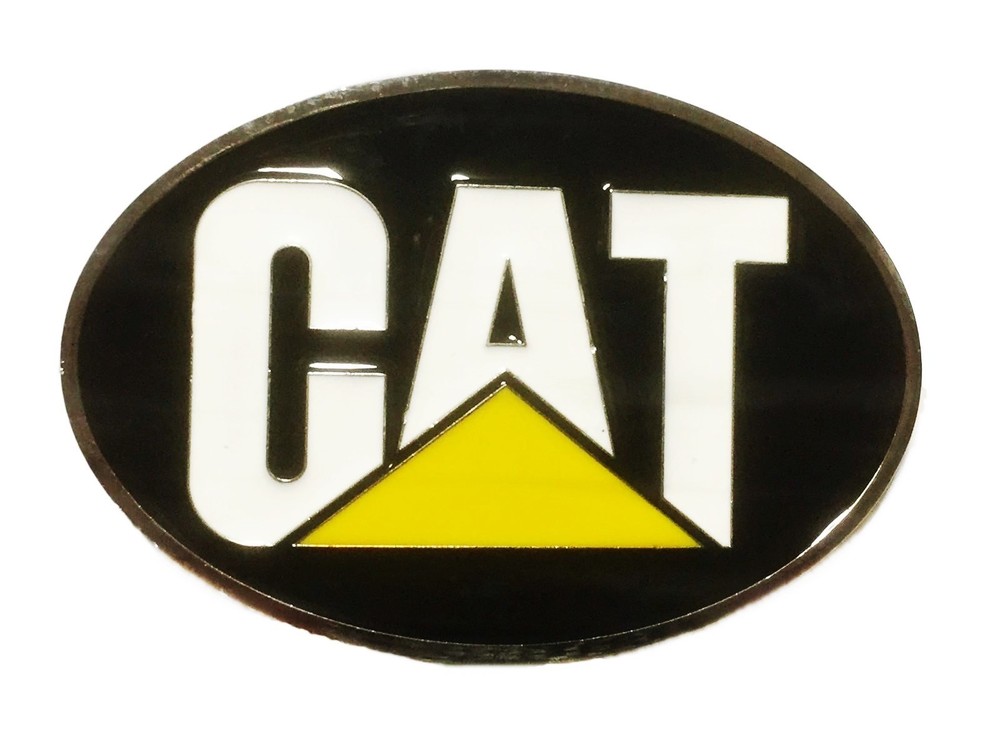 Caterpillar CAT Metal/Enamel Belt Buckle