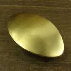 Solid Brass Belt Buckle Plate Oval shaped Western for 33mm belt Z521