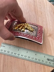 Western Buckle Gold Silver Red Horse Head Cowboy Buckle Fit 2 » Hebilla Vaquero