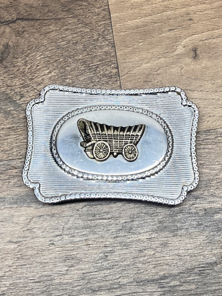 Conestoga Wagon Belt Buckle