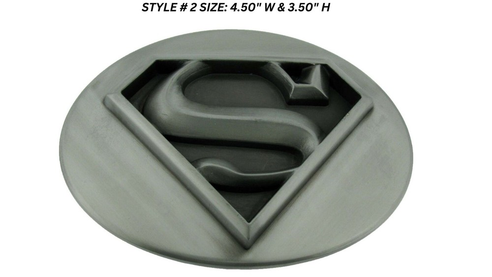 Superman Belt Buckle Halloween Cosplay Party Costume Men Women Comics Original