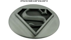 Superman Belt Buckle Halloween Cosplay Party Costume Men Women Comics Original