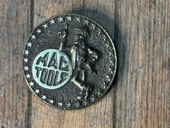 Vintage Mac Tools Round Stars Limited Edition Metal Belt Buckle