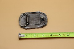 Lucas Kansas 1987 Centennial Garden Of Eden Metal Belt Buckle Dart (453/500)