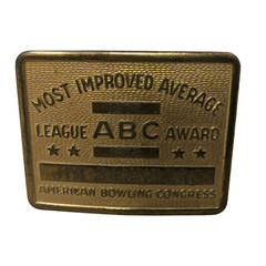 VTG American Bowling Congress Most Improved Average League Award ABC MIP