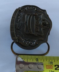 KESSLER AMERICAN WHISKEY SMOOTH AS SILK BEVERAGE LIMITED EDITION BELT BUCKLE