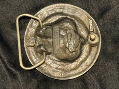 Buckles of America – United States Marines Bulldog First to Fight Belt Buckle