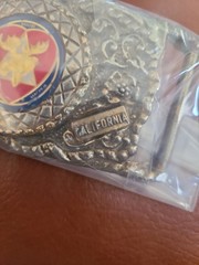 VINTAGE MOOSE LODGE ALCES MACHLIS BELT BUCKLE – 4×2