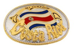 World Cup Football Soccer Country Flag Belt Buckle Mexico Brazil Peru Sport Team