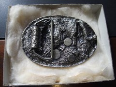 Bergamot Brass Works S-149 Native American Belt Buckle
