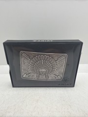 Ariat Men&rsquo;s Rectangle Chief Skull Buckle A37009 New