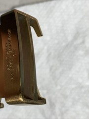 LOUIS VUITTON Gold tone Buckle