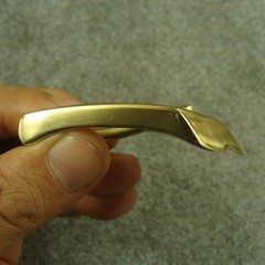 Solid Brass Mirror polish Tongue Pin Belt Buckle for 1.5“ width Belt Z260