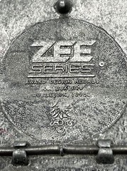 Vintage ADM Zee Series Cowboy Longhorn Steer Metal Belt Buckle USA