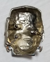 Frankenstein Monster Belt Buckle Boris Karloff Vintage Horror Movie Collectible
