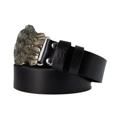 German silver buckle Wolf&rsquo;s Paw, wolf paw with claws, beast claws belt buckle