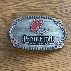 Pendleton Whiskey Belt Buckle 2023 Montana Silversmiths Cowboy Limited Edition