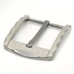 40mm Zinc Alloy Belt Buckle End Bar Heel Bar Buckle Single Pin Half Buckle Multi