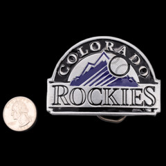 Colorado Rockies MLB Major League Baseball Team Belt Buckle (New Old Stock)