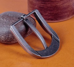 Metal Square Single Prong Pin Belt Buckle Fits 40MM Tongue Leather Belts Straps
