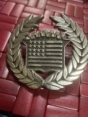 Cadillac Logo Belt Buckle Famous Stars and Straps Chrome Excellent Condition